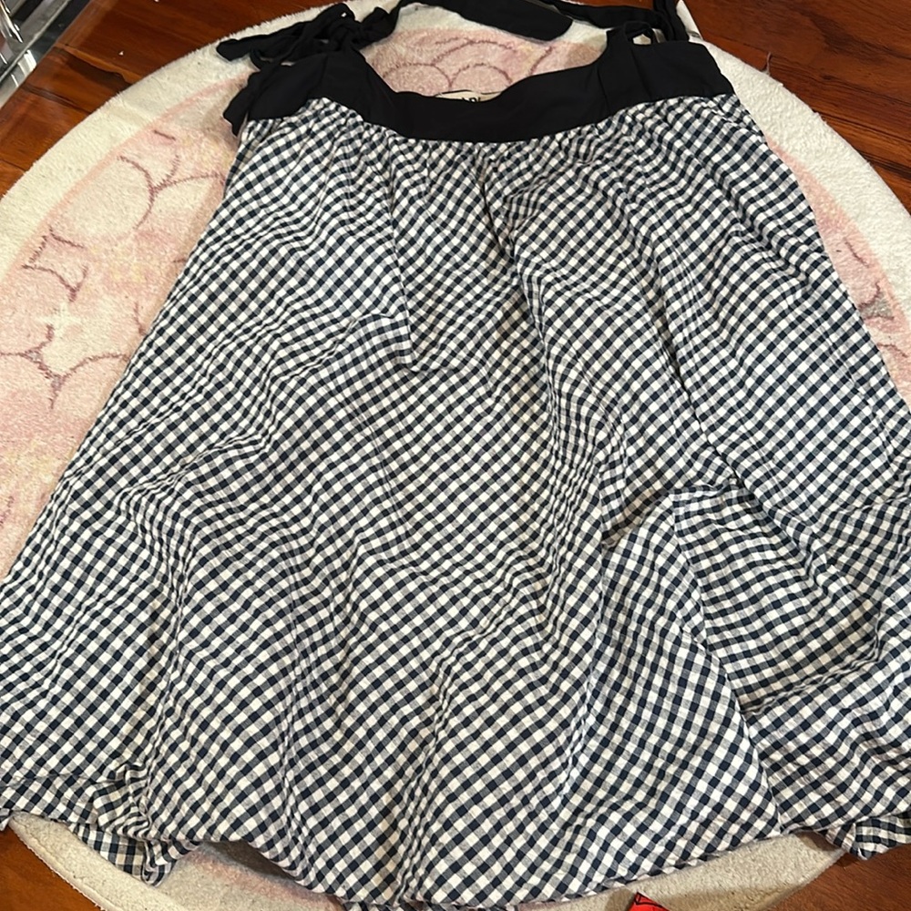 Diab’less black and white dress